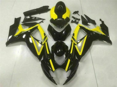 Noir Carénages Moto & Carrosserie GSXR 600 / 750 K6 2006-2007