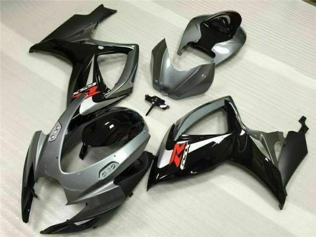 Argent Gris Carénage Moto GSXR 600 / 750 K6 2006-2007