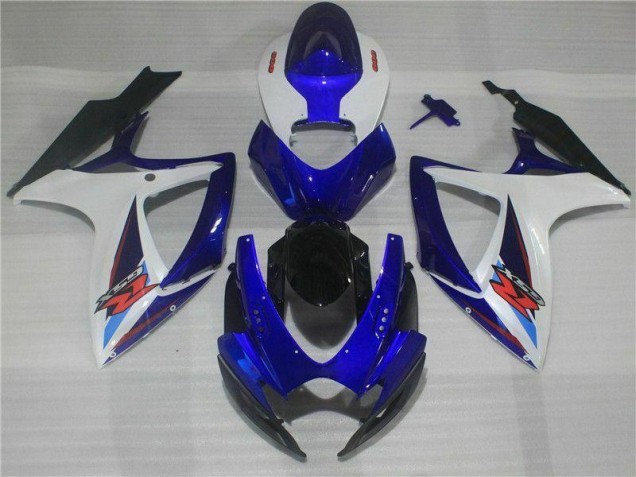 Bleu Kit Carénages Motos Complet GSXR 600 / 750 K6 2006-2007 Bleu Kit Carénages Motos Complet GSXR 600 / 750 K6 2006-2007
