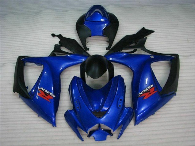 Bleu Carénages Moto ABS GSXR 600 / 750 K6 2006-2007 Bleu Carénages Moto ABS GSXR 600 / 750 K6 2006-2007
