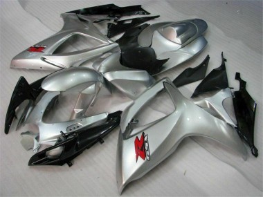 Argent Carénage Moto GSXR 600 / 750 K6 2006-2007