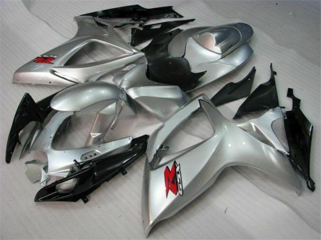 Argent Carénage Moto GSXR 600 / 750 K6 2006-2007