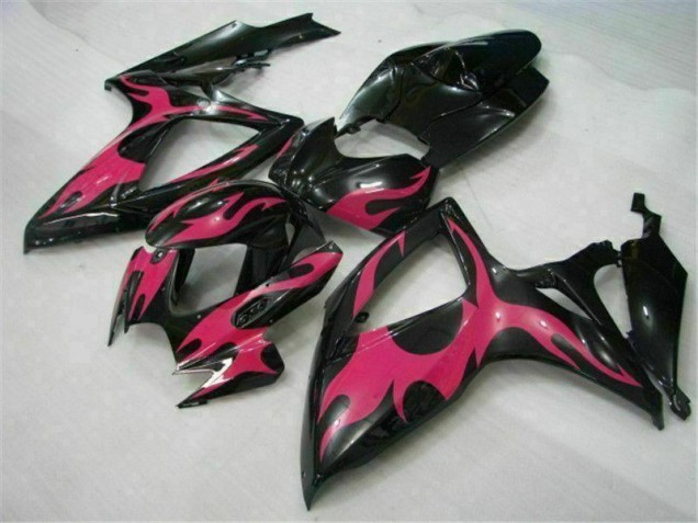 Noir Carrosserie Moto GSXR 600 / 750 K6 2006-2007