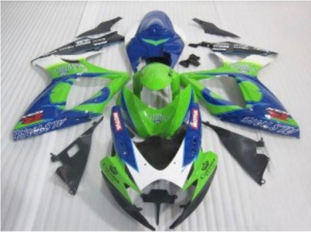 Bleu Vert Carénage Moto GSXR 600 / 750 K6 2006-2007 Bleu Vert Carénage Moto GSXR 600 / 750 K6 2006-2007