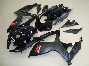 Noir Mat Carénage Moto GSXR 750 K6 2006-2007