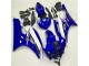 Bleu Blanc Carénage Moto R6 2006-2007