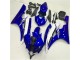 Bleu Blanc Carénage Moto R6 2006-2007