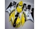 Jaune Blanc Noir Carénage Moto R6 2006-2007