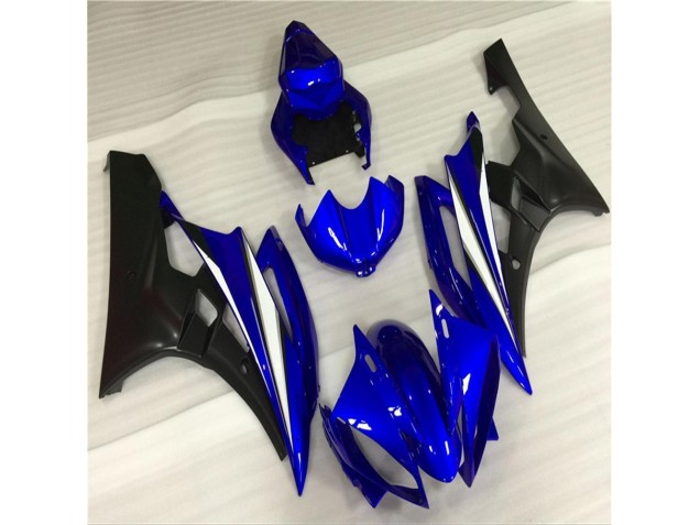 Bleu Noir Kit Carénages Motos Complet R6 2006-2007 Bleu Noir Kit Carénages Motos Complet R6 2006-2007