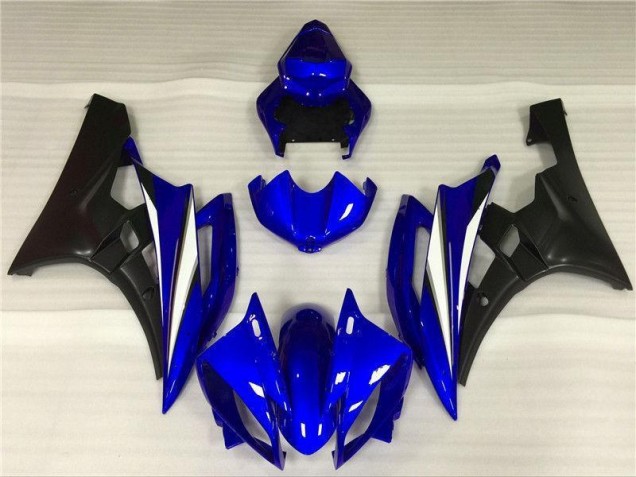 Bleu Noir Kit Carénages Motos Complet R6 2006-2007 Bleu Noir Kit Carénages Motos Complet R6 2006-2007