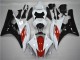 Rouge Blanc Noir Carénage Moto R6 2006-2007
