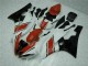 Rouge Blanc Kit Carénages Motos R6 2006-2007