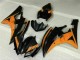 Noir Orange Carénage Moto R6 2006-2007