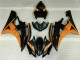 Noir Orange Carénage Moto R6 2006-2007