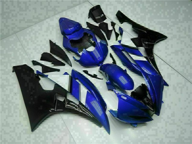 Bleu Noir Kit Carénages Motos & Plastique R6 2006-2007