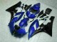 Bleu Noir Kit Carénages Motos & Plastique R6 2006-2007