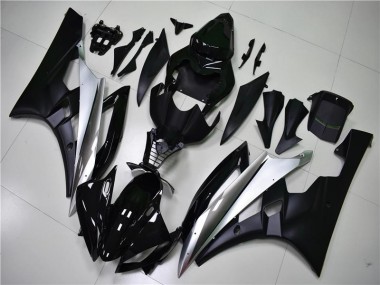 Argent Noir Kit Carénages Motos Complet R6 2006-2007