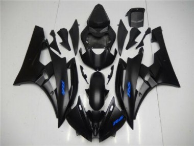 Noir Bleu Carénage Moto R6 2006-2007