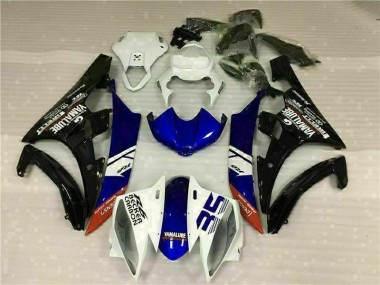 Blanc Carrosserie Moto R6 2006-2007
