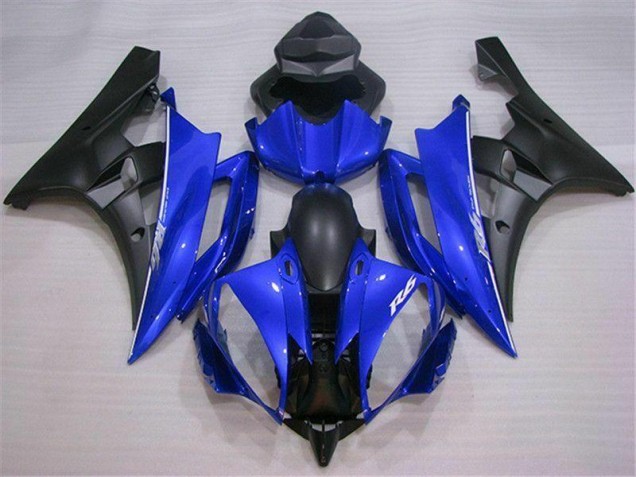 Bleu Noir Carénage Moto de Rechange R6 2006-2007