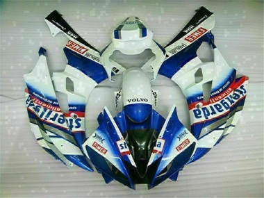 Blanc Bleu Carénages Moto R6 2006-2007