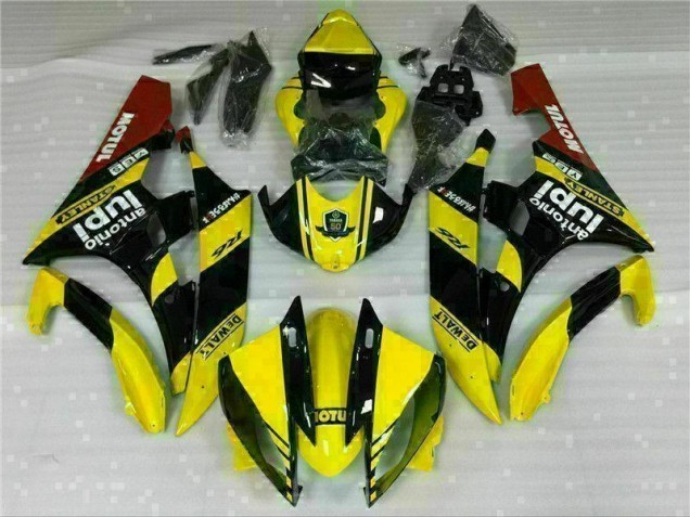 Jaune Carénage Moto R6 2006-2007