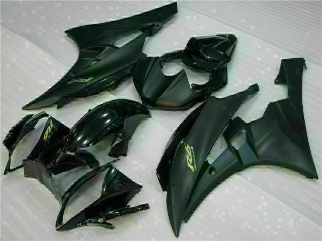 Noir Mat Carénage Moto R6 2006-2007 Noir Mat Carénage Moto R6 2006-2007