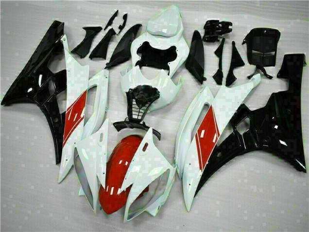 Blanc Carénage Moto R6 2006-2007