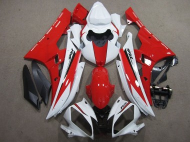 Blanc Rouge Noir Décalque Carénage Moto R6 2006-2007