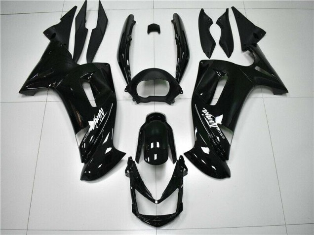 Noir Brillant Carénage Moto EX650 2006-2008 Noir Brillant Carénage Moto EX650 2006-2008