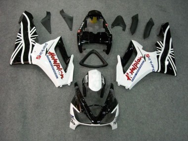 Noir Blanc Carénage Moto Daytona 675 Triple 2006-2008