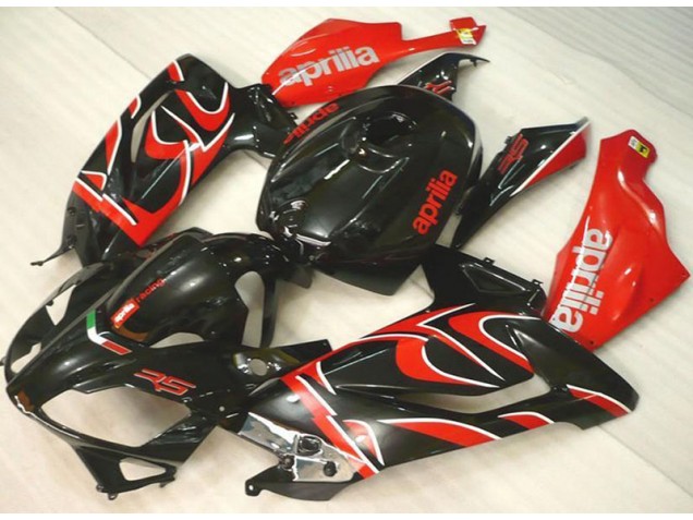 Noir Rouge Carénage Moto RS 125 2006-2011 Noir Rouge Carénage Moto RS 125 2006-2011