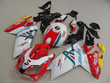 Rouge et Wihte Carénage Moto RS 125 2006-2011