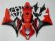 Noir Rouge Carrosserie Moto CBR 600 RR 2007-2008