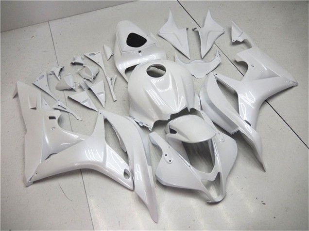 Blanc Nacré Carénages Moto CBR 600 RR 2007-2008