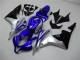Bleu Argent Noir Carénage Moto CBR 600 RR 2007-2008 Bleu Argent Noir Carénage Moto CBR 600 RR 2007-2008