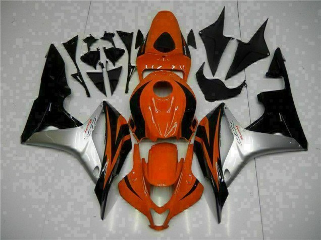 Noir Rouge Argent Carénage Moto CBR 600 RR 2007-2008 Noir Rouge Argent Carénage Moto CBR 600 RR 2007-2008