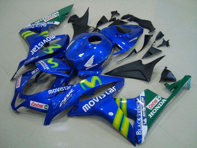 Movistar Carénage Moto CBR 600 RR 2007-2008 Movistar Carénage Moto CBR 600 RR 2007-2008