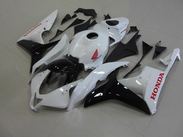 Blanc Nacré Noir Carénage Moto CBR 600 RR 2007-2008
