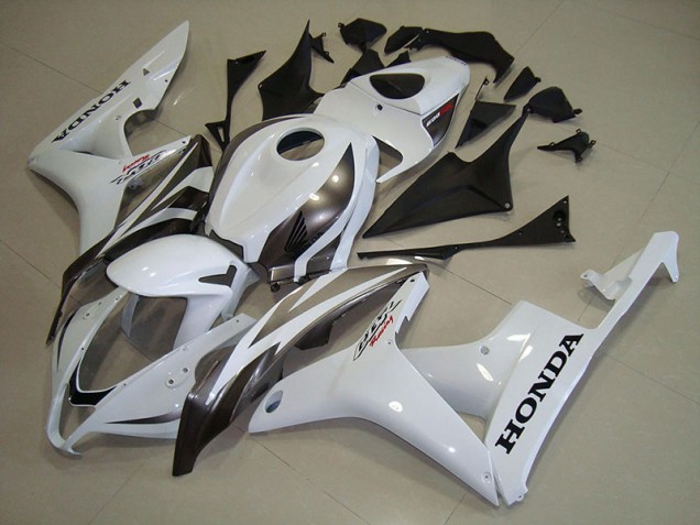 Blanc Argent Carénage Moto CBR 600 RR 2007-2008