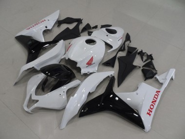 Blanc Noir Carénage Moto CBR 600 RR 2007-2008