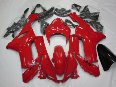 Rouge Carénage Moto ZX6R 2007-2008