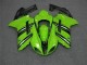 Vert Noir Carénage Moto ZX6R 2007-2008 Vert Noir Carénage Moto ZX6R 2007-2008