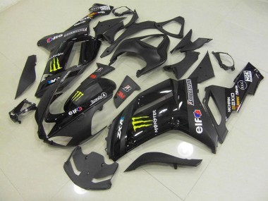 Noir Monster Carénage Moto ZX6R 2007-2008