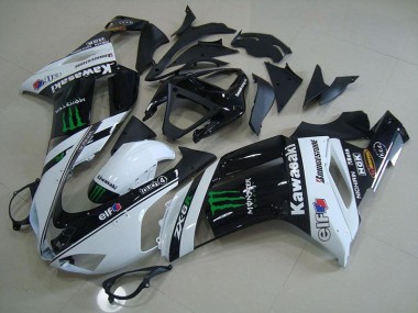 Blanc Monster Carénage Moto ZX6R 2007-2008