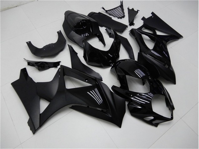 Brillant Noir Mat Carénage Moto GSXR 1000 K7 2007-2008