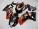 Orange Noir Carénage Moto GSXR 1000 K7 2007-2008 Orange Noir Carénage Moto GSXR 1000 K7 2007-2008