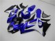 Bleu Blanc Noir Carénage Moto GSXR 1000 K7 2007-2008
