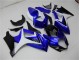Bleu Blanc Noir Carénage Moto GSXR 1000 K7 2007-2008