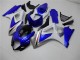 Bleu Blanc Kit Carénages Motos & Plastique GSXR 1000 K7 2007-2008 Bleu Blanc Kit Carénages Motos & Plastique GSXR 1000 K7 2007-2008